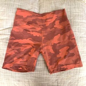 Pink Camo Lululemon Shorts